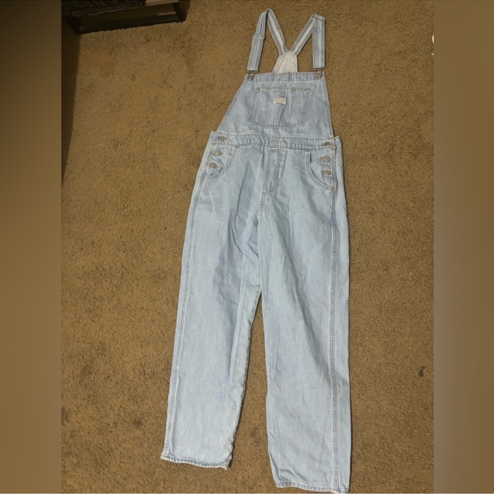 Levi’s Denim Overalls in Light Blue